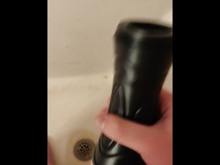 Edging Increased By Cumming Connected With Fleshlight POV